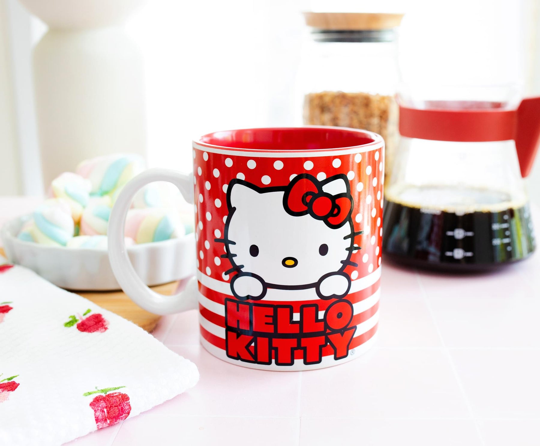 Hello kitty Concha cup “Hello Coffee” 💗