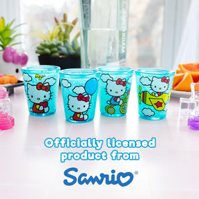 Sanrio Hello Kitty Classic Scenes 2-Ounce Freeze Gel Mini Cups | Set of 4