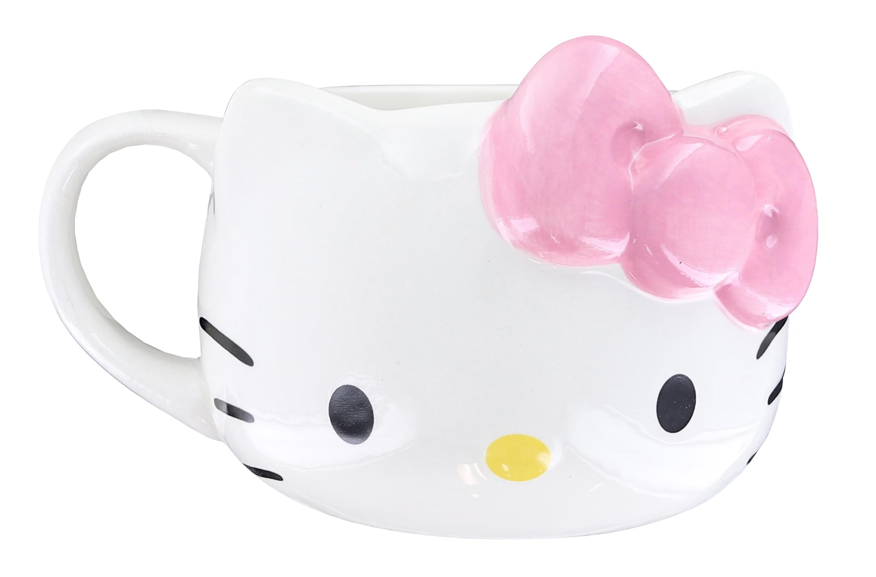 Hello Kitty Pink Bow 20 Ounce Ceramic Molded Mug