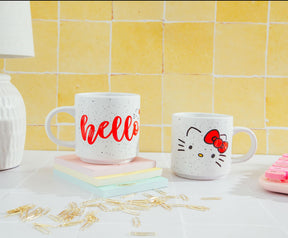 Sanrio Hello Kitty Ceramic Stacking Mug Set | Each Holds 13 Ounces