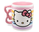 Hello Kitty Bow Handle Ceramic Mug | Holds 20 Ounces