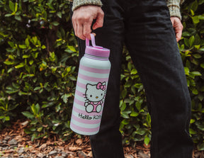 Sanrio Hello Kitty Pink Stainless Steel Water Bottle | Holds 42 Ounces