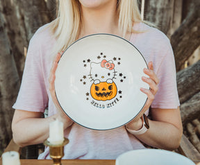 Sanrio Hello Kitty Pumpkin Boo 9-Inch Ceramic Coupe Dinner Bowl