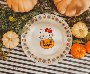 Sanrio Hello Kitty Pumpkin Boo 11-Inch Ceramic Dinner Plate