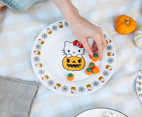 Sanrio Hello Kitty Pumpkin Boo 11-Inch Ceramic Dinner Plate