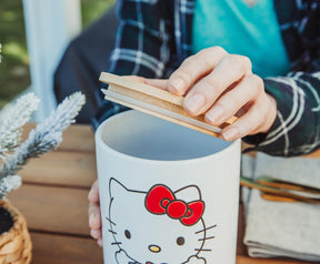 Sanrio Hello Kitty Holiday 7-Inch Ceramic Snack Jar