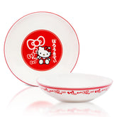 Sanrio Hello Kitty Red Bows 9-Inch Ceramic Coupe Dinner Bowl