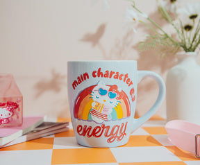 Sanrio Hello Kitty "Main Character Energy" Curved Latte Mug | Hold 25 Ounces