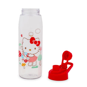 Sanrio Hello Kitty Mushrooms Water Bottle With Screw-Top Lid | Holds 28 Ounces