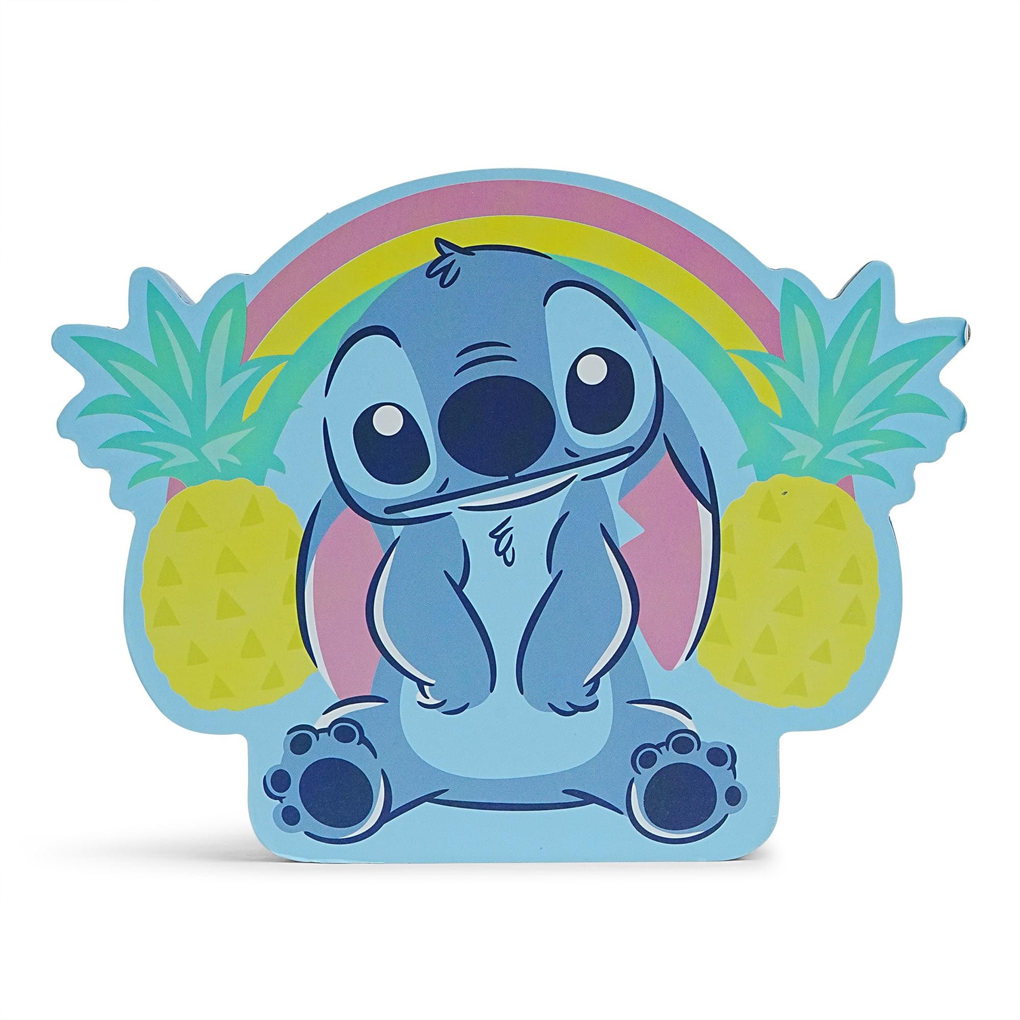 Disney Lilo & Stitch Pineapples Die-Cut Wooden Wall Art | 6 x 8 Inches