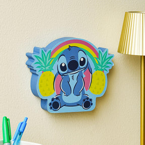 Disney Lilo & Stitch Pineapples Die-Cut Wooden Wall Art | 6 x 8 Inches