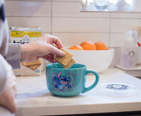 Disney Lilo & Stitch "Stay Weird" Soup Mug With Vented Lid | Holds 24 Ounces