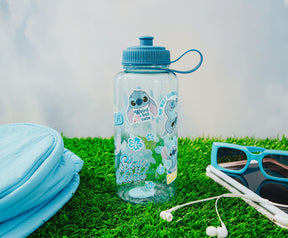 Disney Lilo & Stitch "Stay Weird" Water Bottle With Sports Cap | Holds 34 Ounces