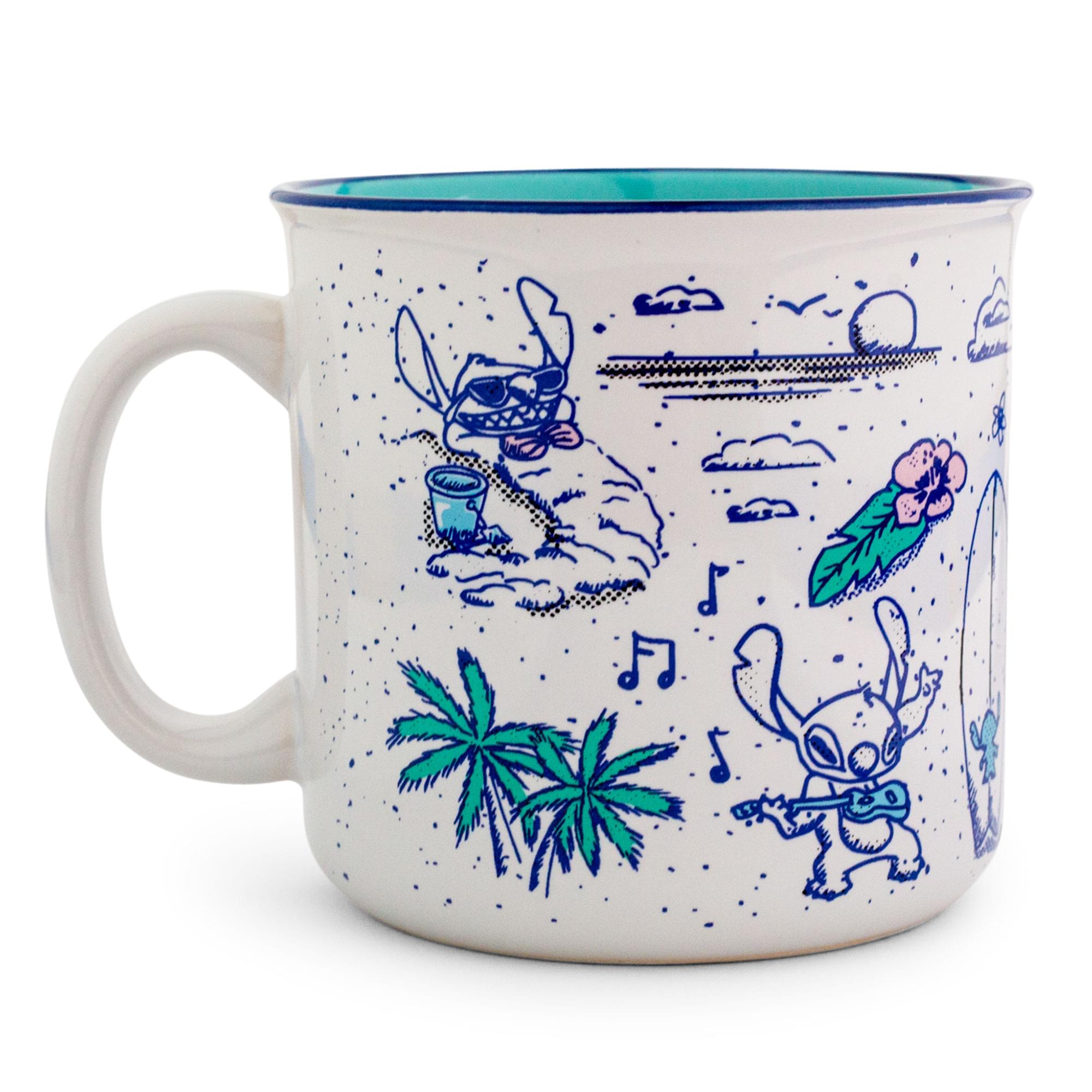 Disney Lilo & Stitch Hawaii Camper Mug | Holds 20 Ounces