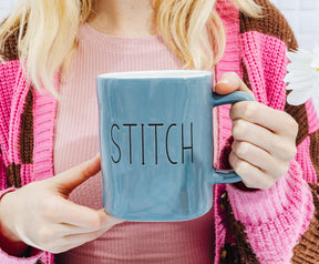 Disney Lilo & Stitch Ceramic Pottery Mug | Holds 25 Ounces