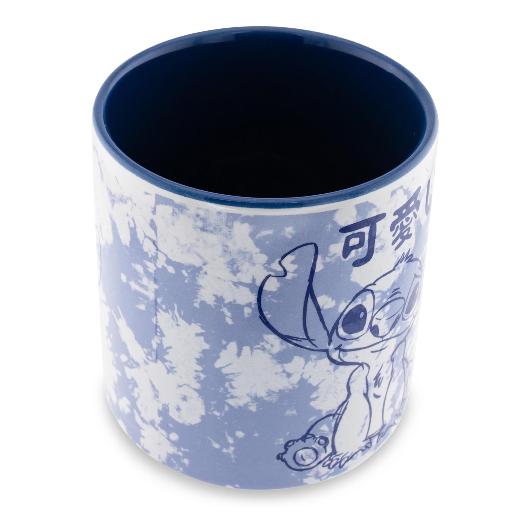 Disney Lilo & Stitch Experiment 626 Asian Ceramic Tea Cup | Holds 12 Ounces