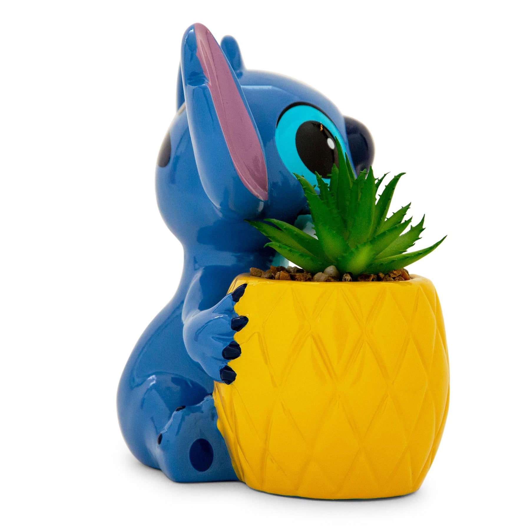 Disney Lilo & Stitch Pineapple 6-Inch Planter With Artificial Succulent