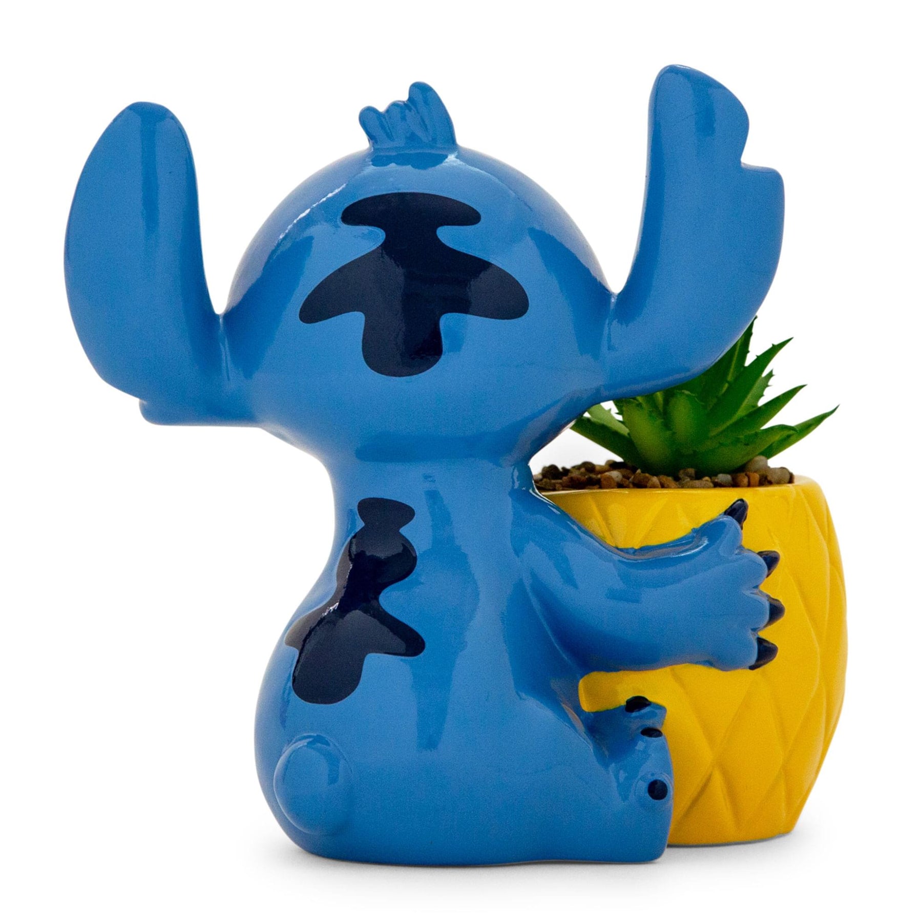 lilo and stitch plant pot Disney Lilo & Stitch Pineapple 6-Inch Planter With Artificial