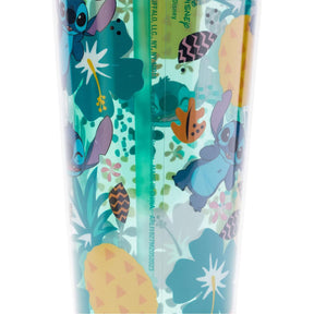 Disney Lilo & Stitch Aloha 24oz Dome Top Travel Tumbler With Straw