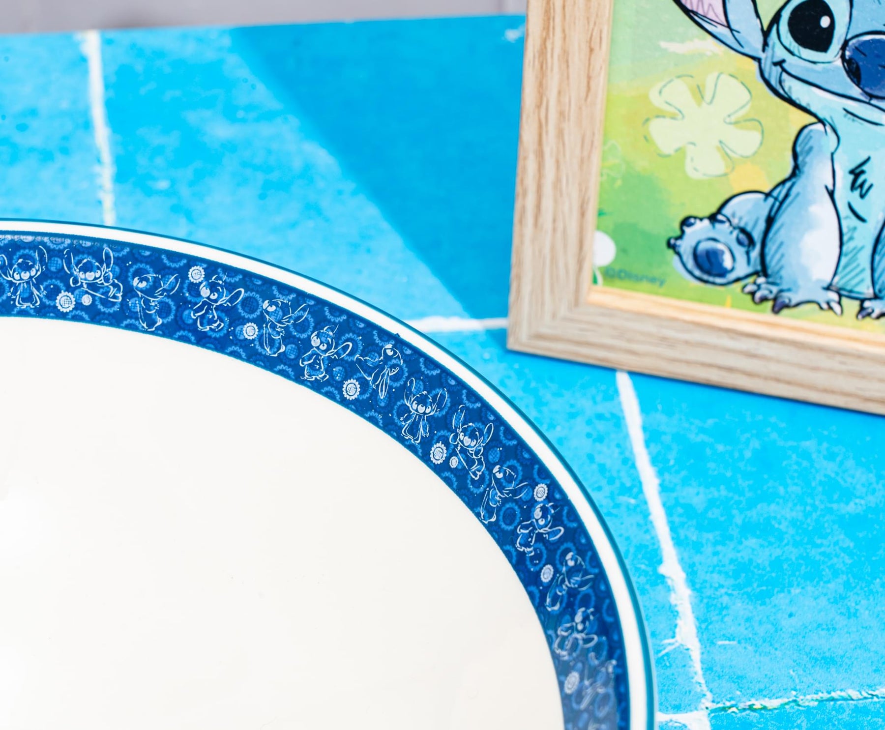 Disney Lilo & Stitch Sunflower 30-Ounce Ramen Bowl and Chopstick Set