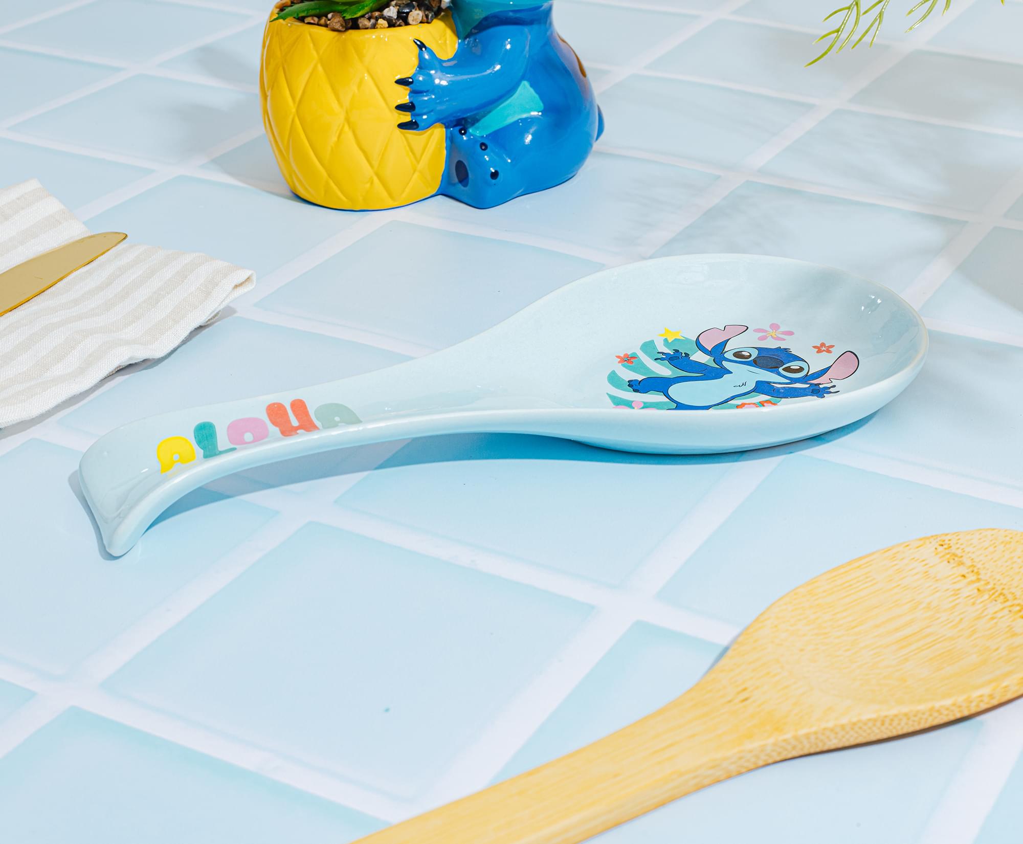 Disney Lilo & Stitch "Aloha" Ceramic Spoon Rest