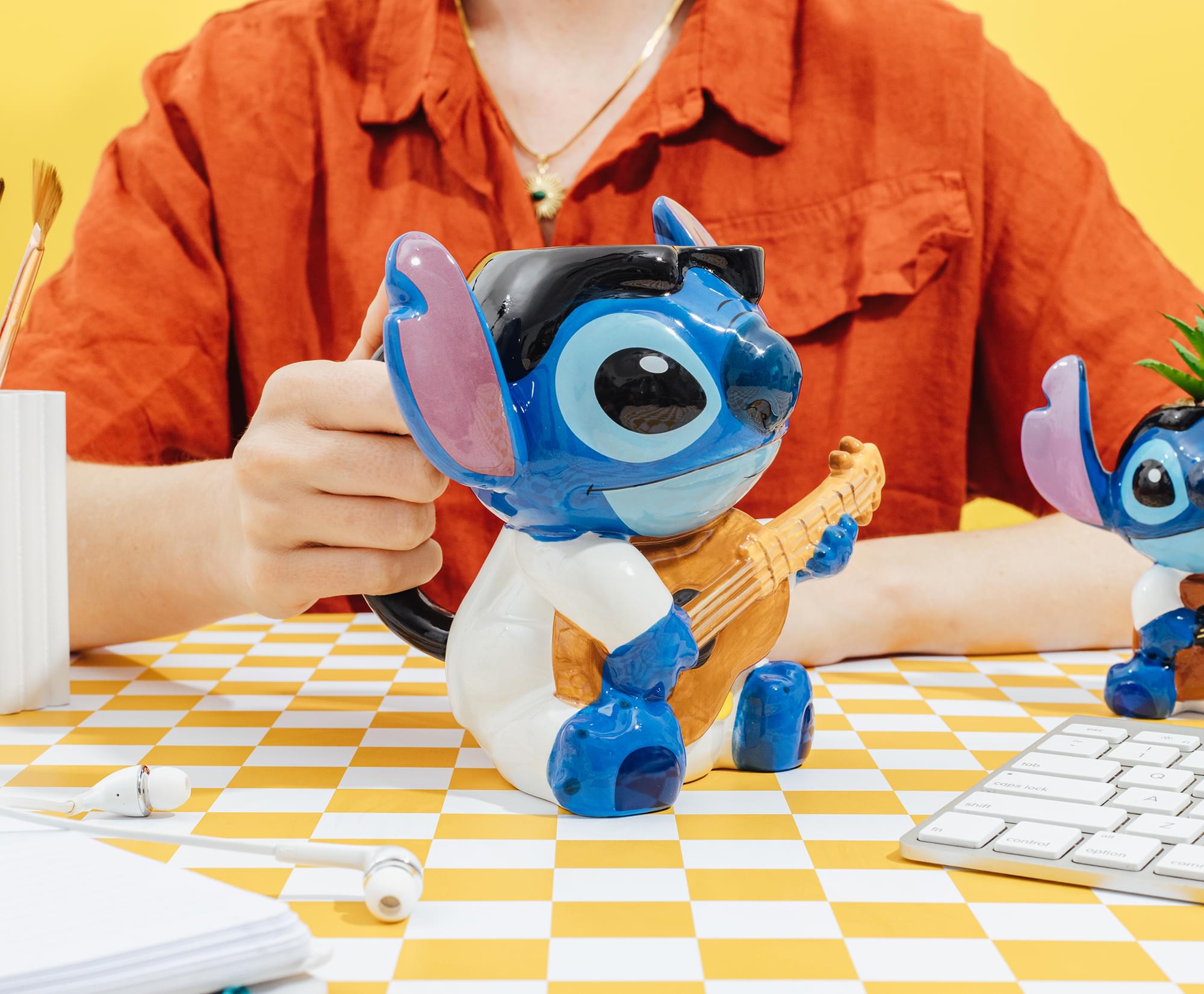Disney Lilo & Stitch Elvis 20-Ounce Sculpted Ceramic Mug