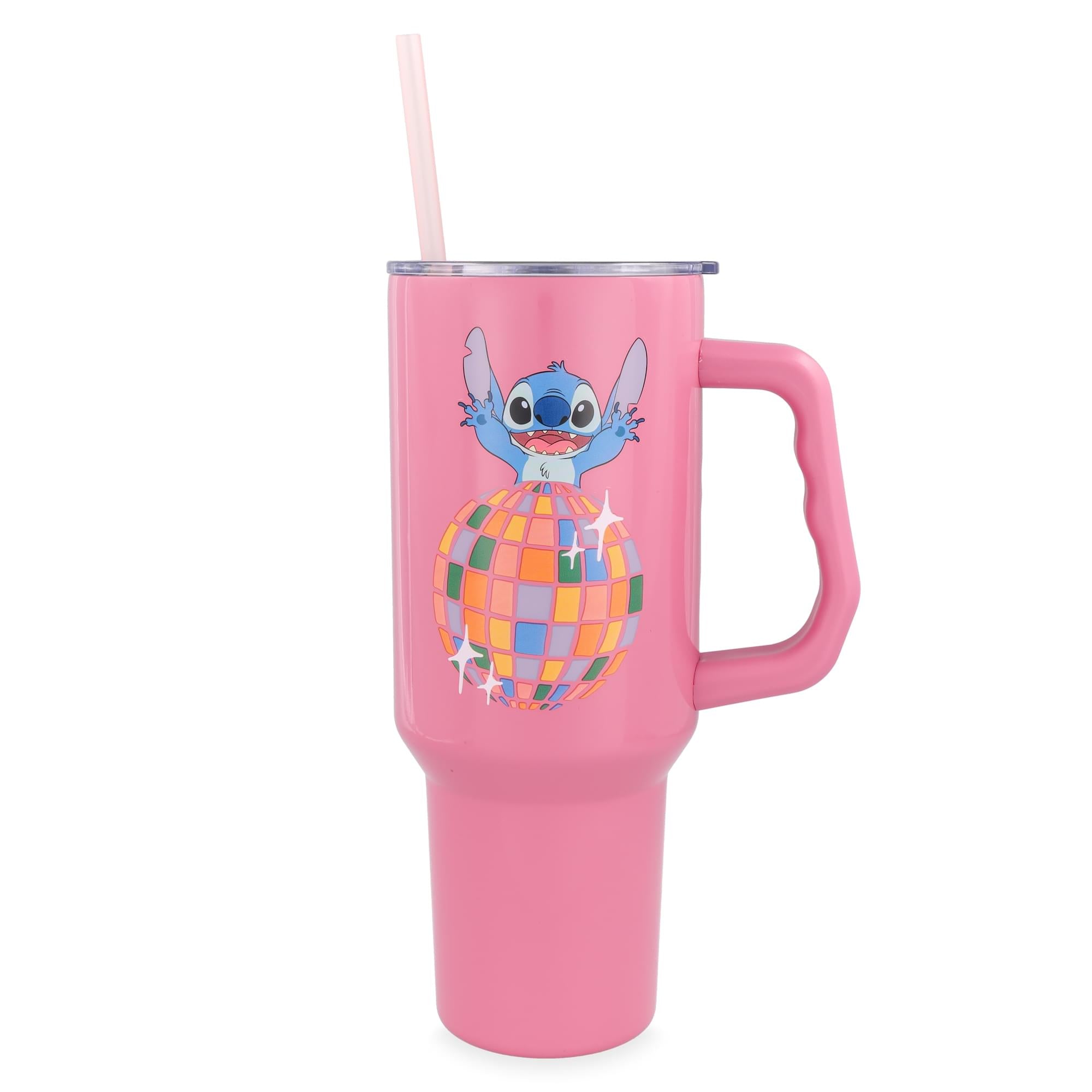 Disney Lilo & Stitch "Life Is A Party" 40-Ounce Stainless Steel Tumbler