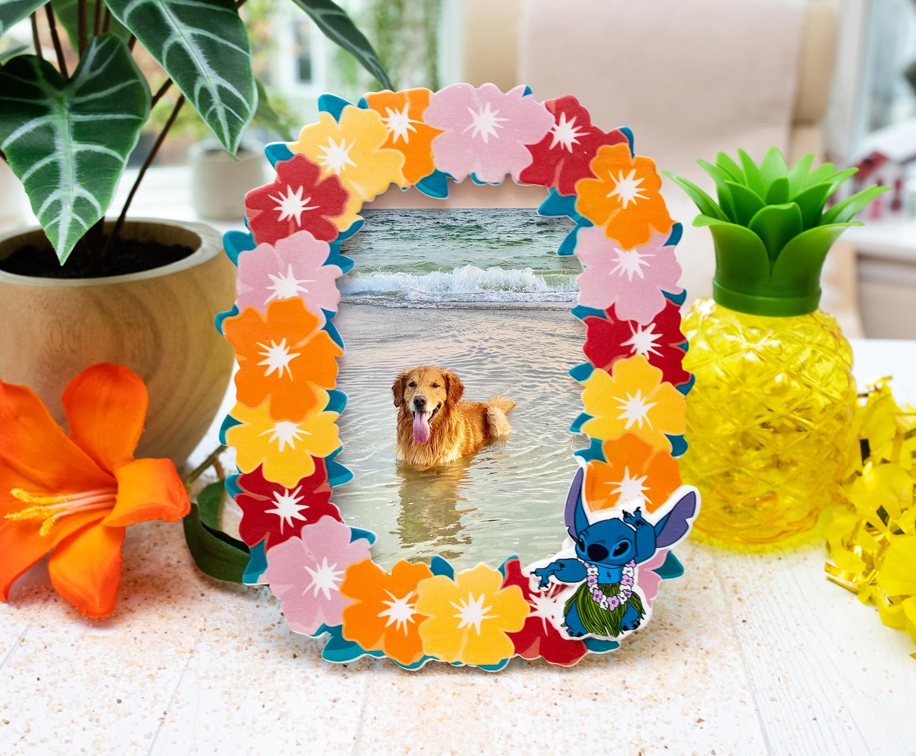 Disney Lilo & Stitch Die-Cut Photo Frame | 4 x 6 Inches