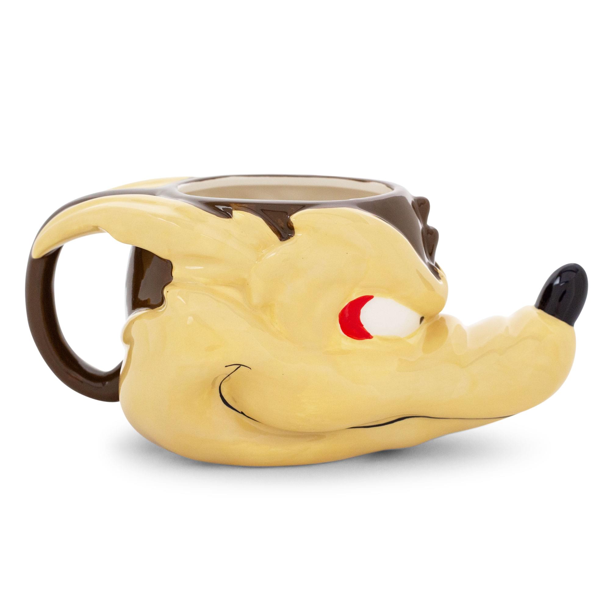 Looney Tunes Wile E. Coyote Sculpted Ceramic Mug | Holds 20 Ounces