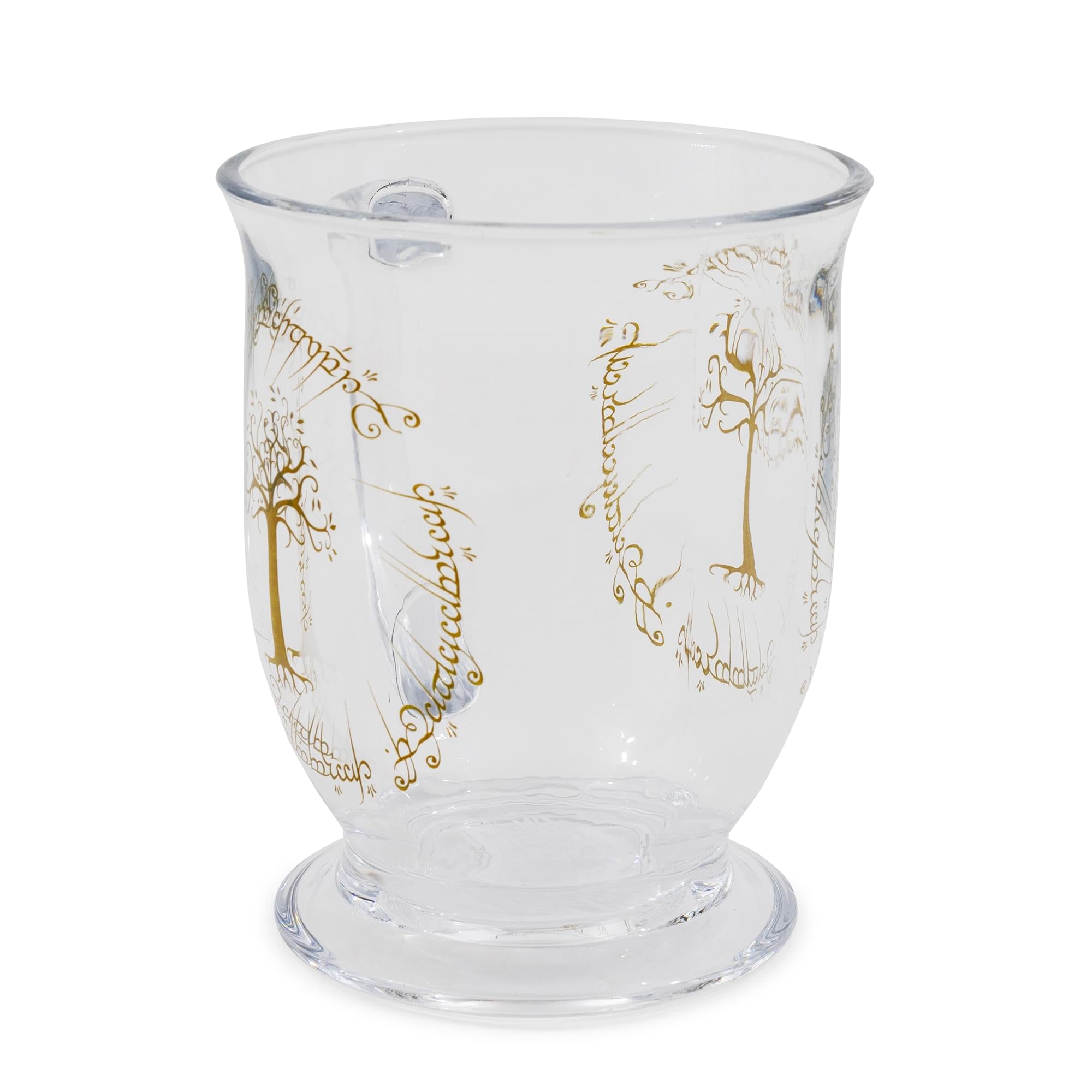 The Lord Of The Rings White Tree of Gondor Glass Mug | Holds 15 Ounces