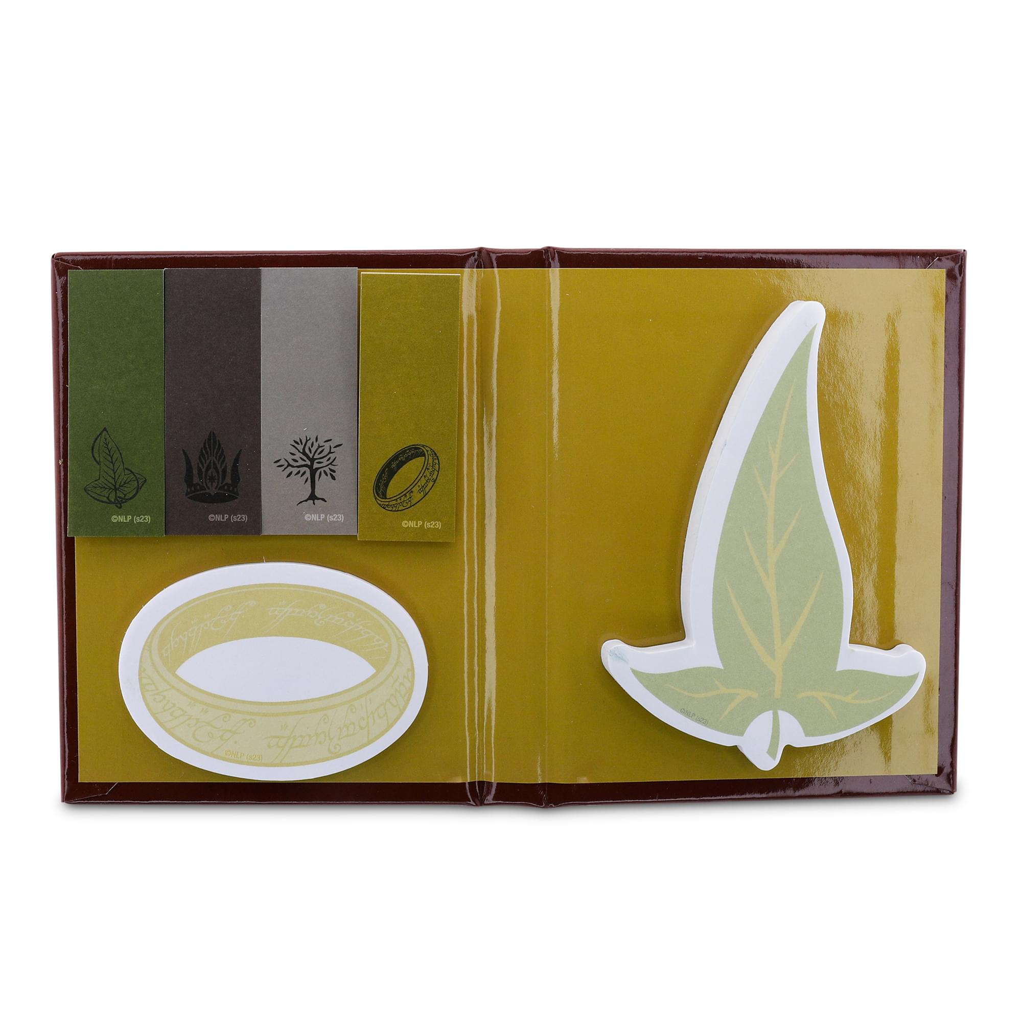 The Lord Of The Rings Gondor and Elven Text Sticky Note and Tab Box Set