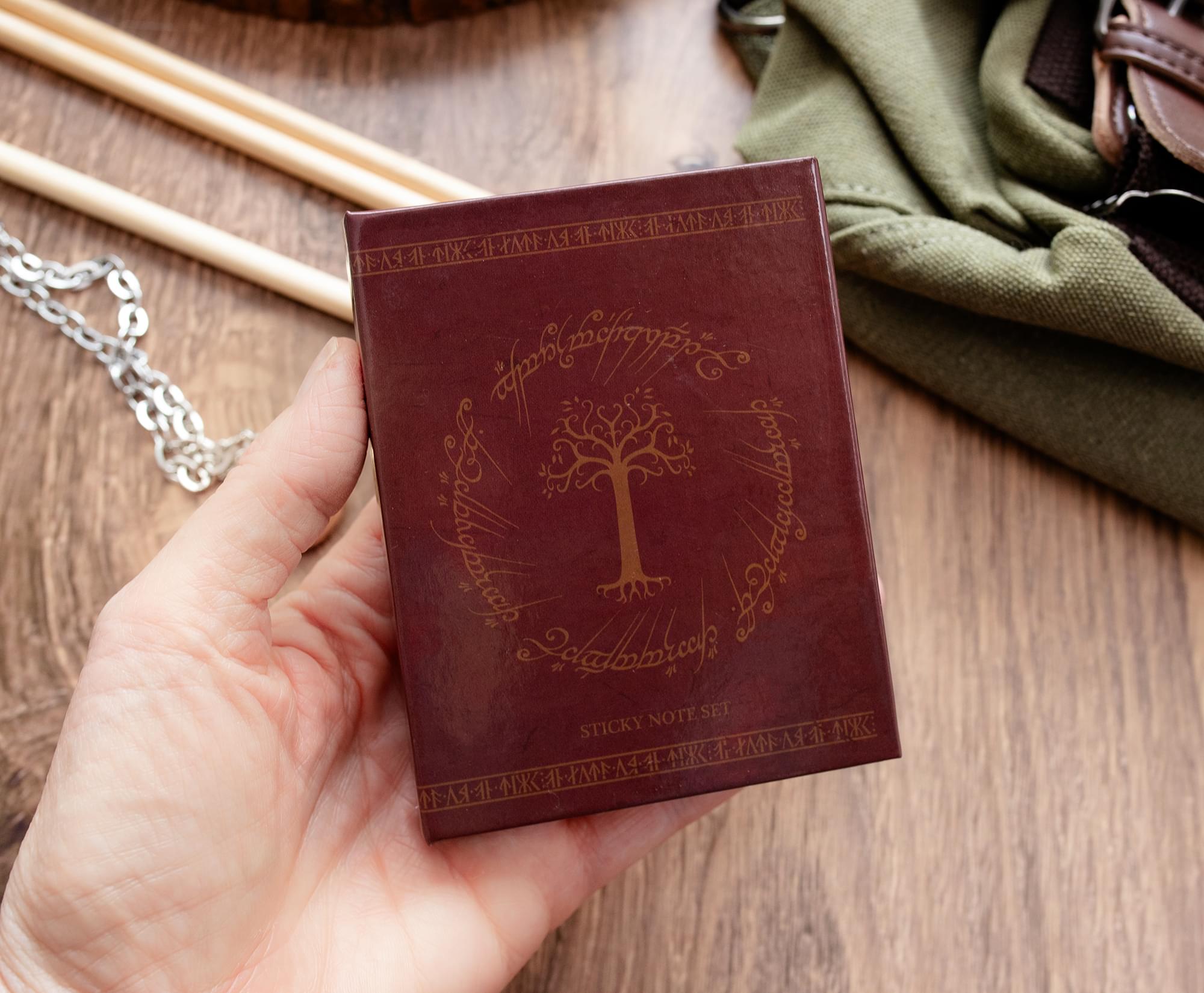 The Lord Of The Rings Gondor and Elven Text Sticky Note and Tab Box Set