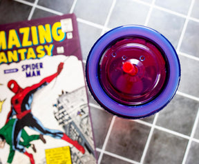Marvel Comics Spider-Man Carnival Cup With Lid And Straw | Holds 20 Ounces