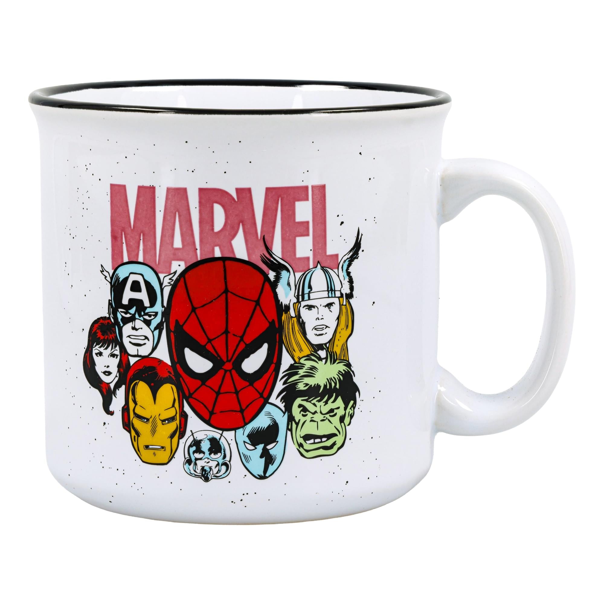 Marvel Comics Super Heroes Group 20-Ounce Ceramic Camper Mug