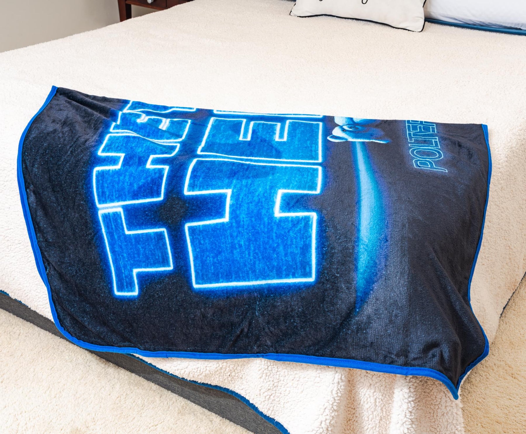 Poltergeist "They're Here" Fleece Throw Blanket | 45 x 60 Inches