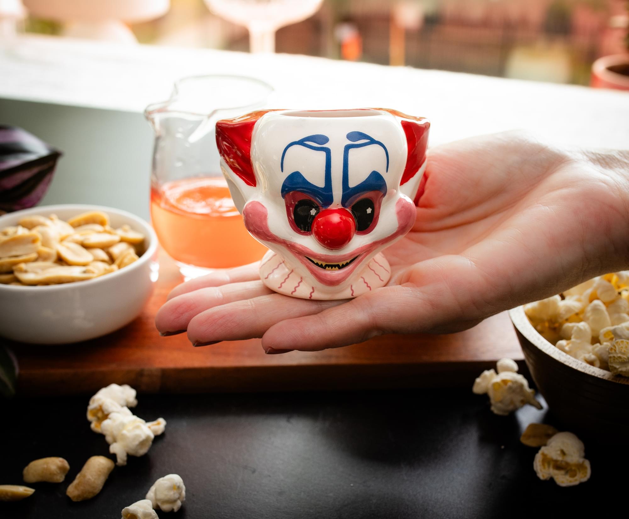 Killer Klowns From Outer Space Rudy 2-Ounce Sculpted Ceramic Shot Glass