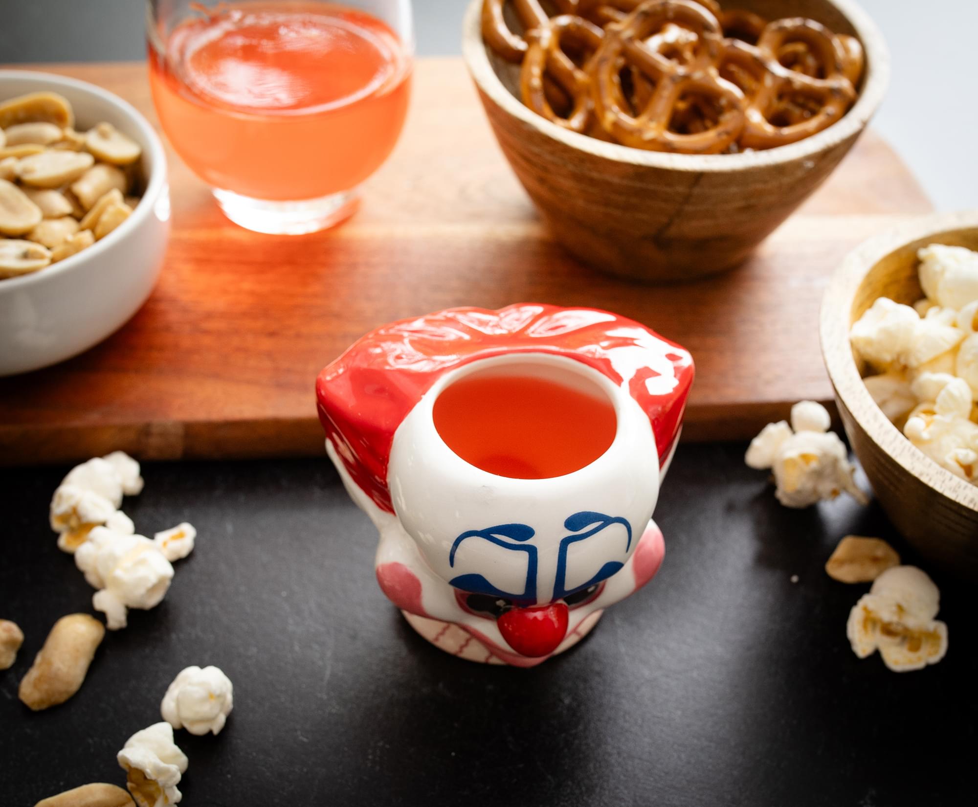 Killer Klowns From Outer Space Rudy 2-Ounce Sculpted Ceramic Shot Glass
