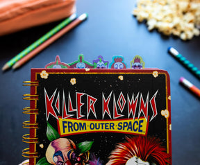 Killer Klowns From Outer Space 5-Tab Spiral Notebook With 75 Sheets