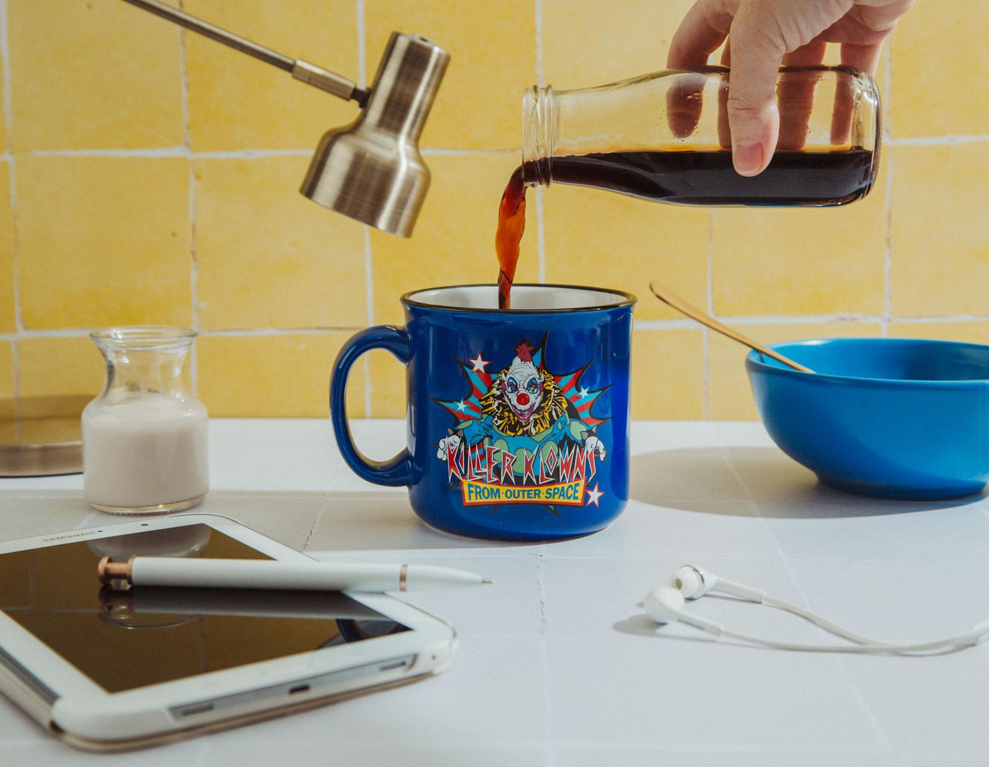 Killer Klowns From Outer Space Jojo Ceramic Camper Mug | Holds 20 Ounces