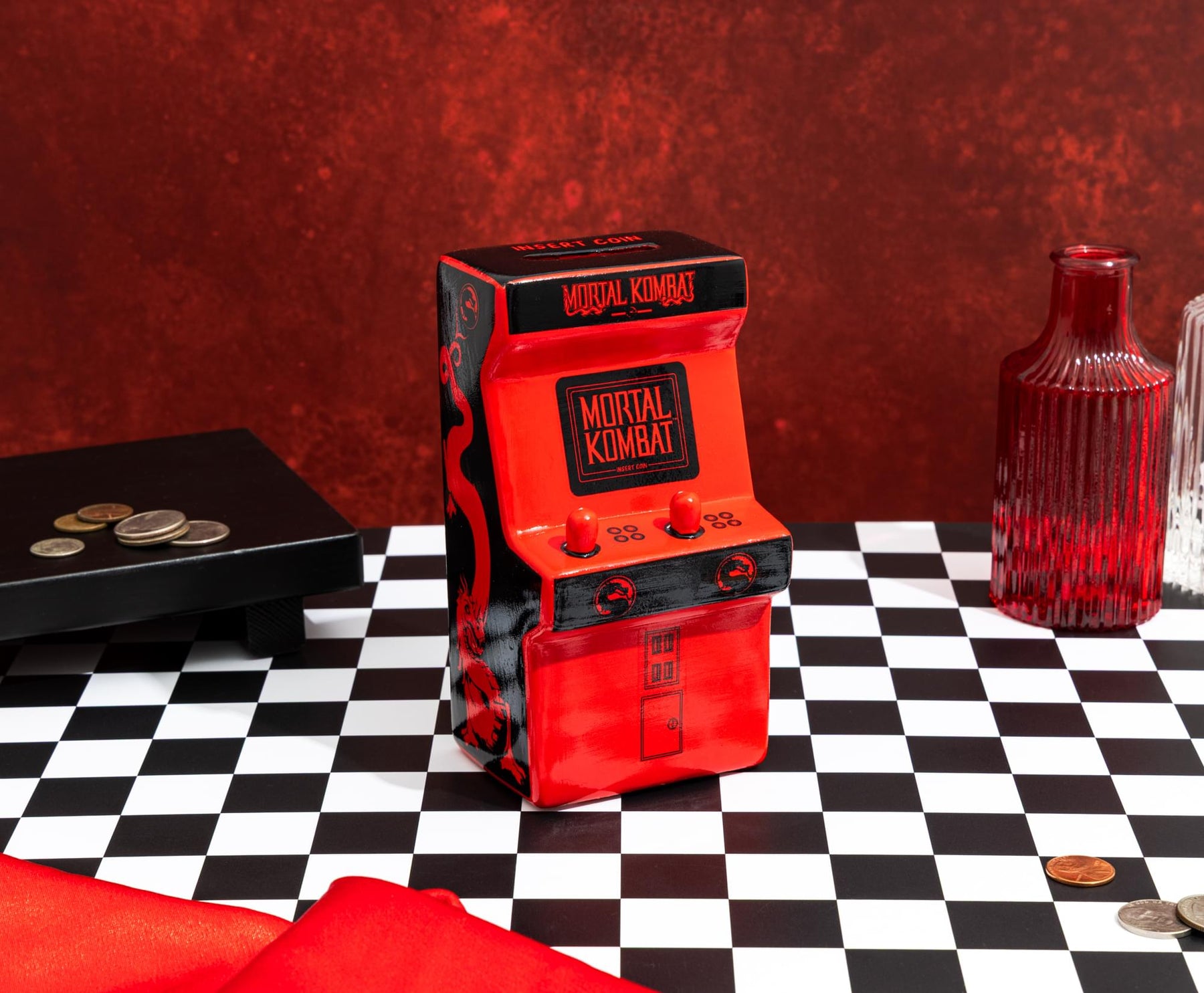 Mortal Kombat Classic Arcade 6-Inch Ceramic Coin Bank