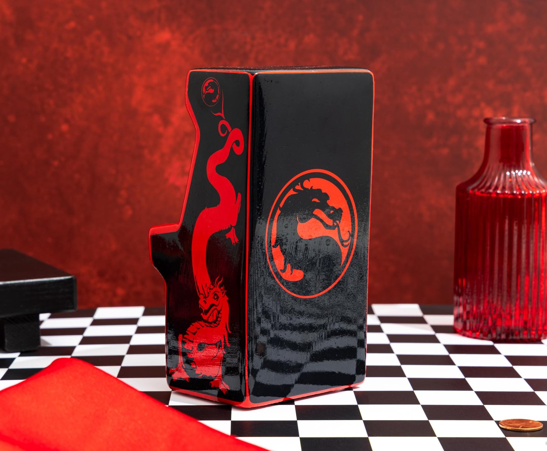 Mortal Kombat Classic Arcade 6-Inch Ceramic Coin Bank