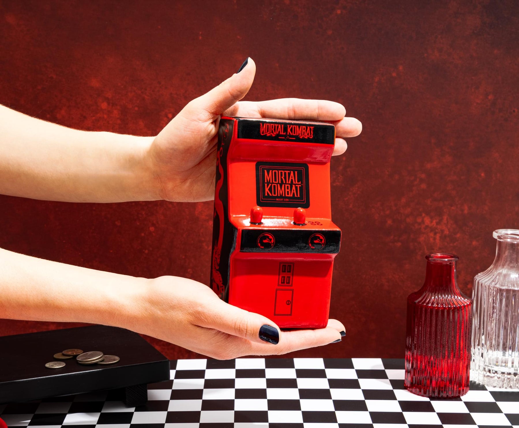 Mortal Kombat Classic Arcade 6-Inch Ceramic Coin Bank