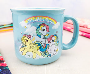 My Little Pony Classic Trio Ceramic Camper Mug | Holds 20 Ounces