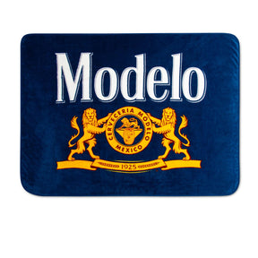 Modelo Logo Microplush Throw Blanket | 45 x 60 Inches