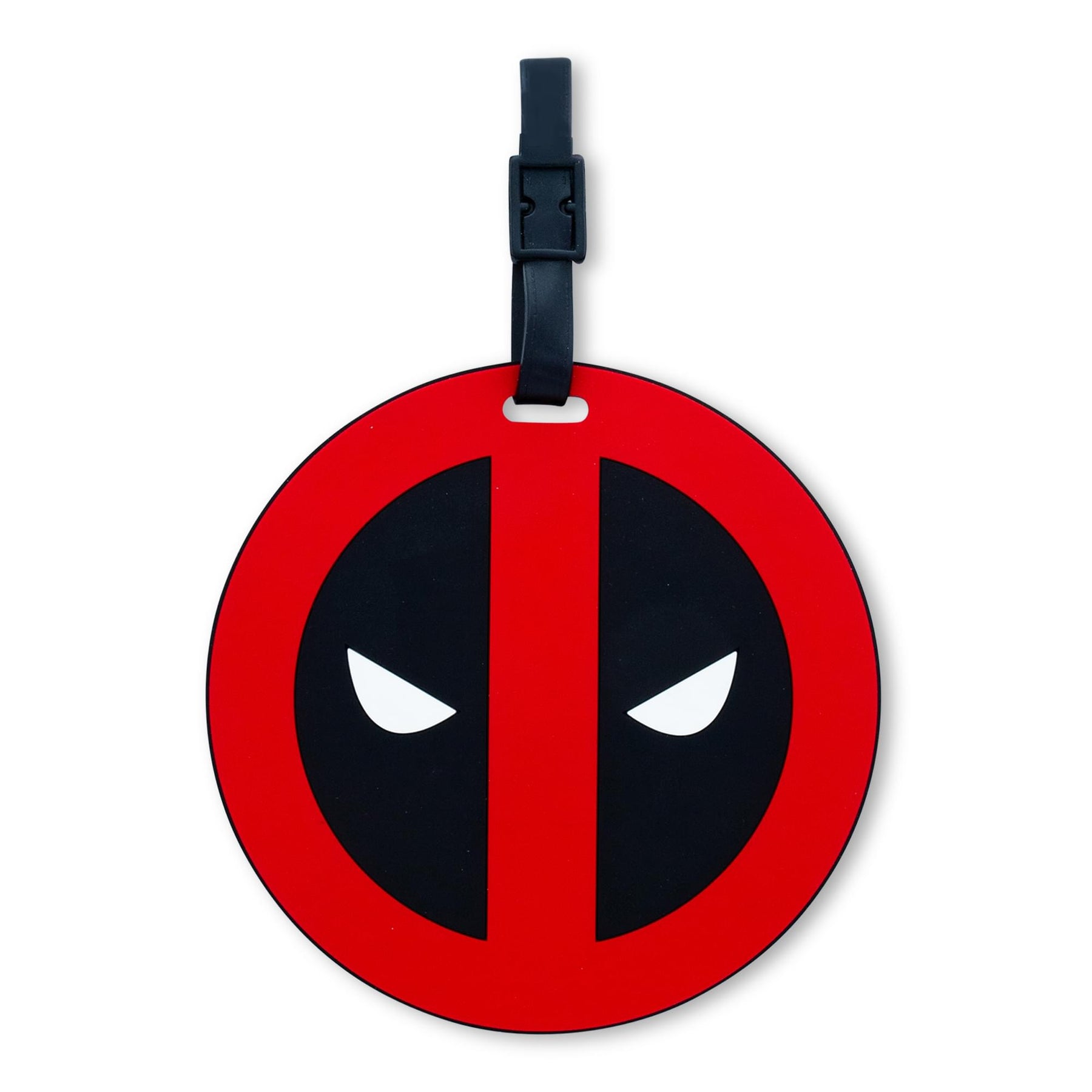 Marvel Comics Deadpool Logo Travel Luggage Tag With Suitcase ID Card Label