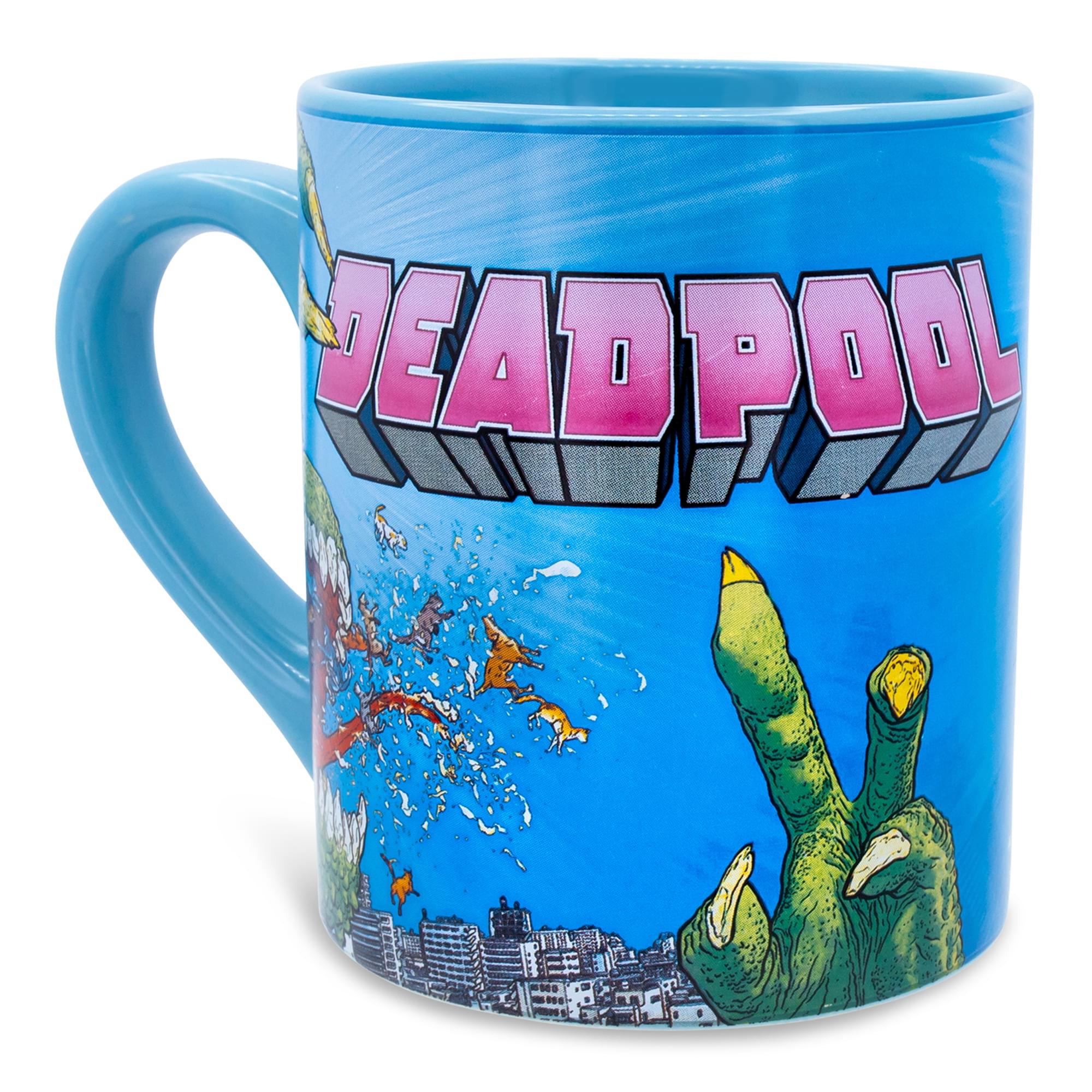 Marvel Comics Deadpool "Best Mug Ever" Ceramic Mug | Holds 14 Ounces
