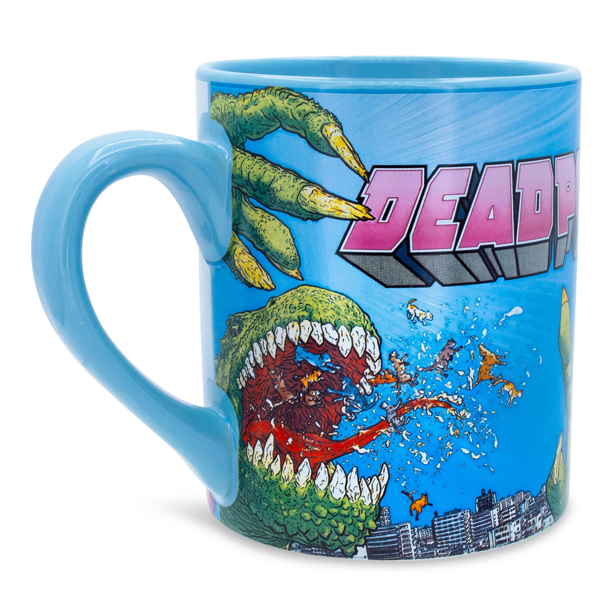 Marvel Comics Deadpool "Best Mug Ever" Ceramic Mug | Holds 14 Ounces