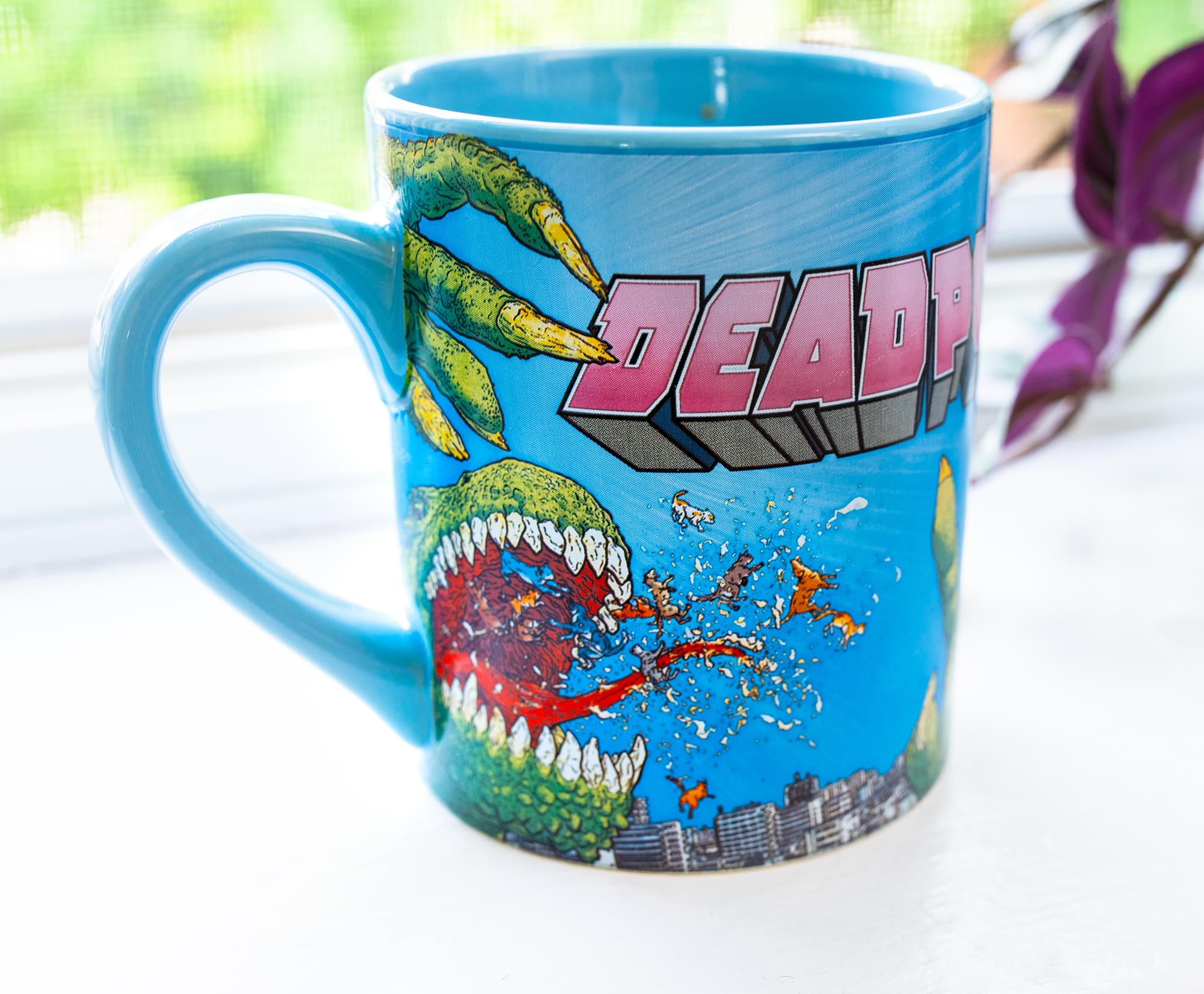 Marvel Comics Deadpool "Best Mug Ever" Ceramic Mug | Holds 14 Ounces