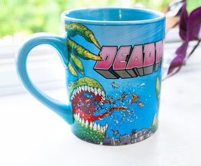 Marvel Comics Deadpool "Best Mug Ever" Ceramic Mug | Holds 14 Ounces
