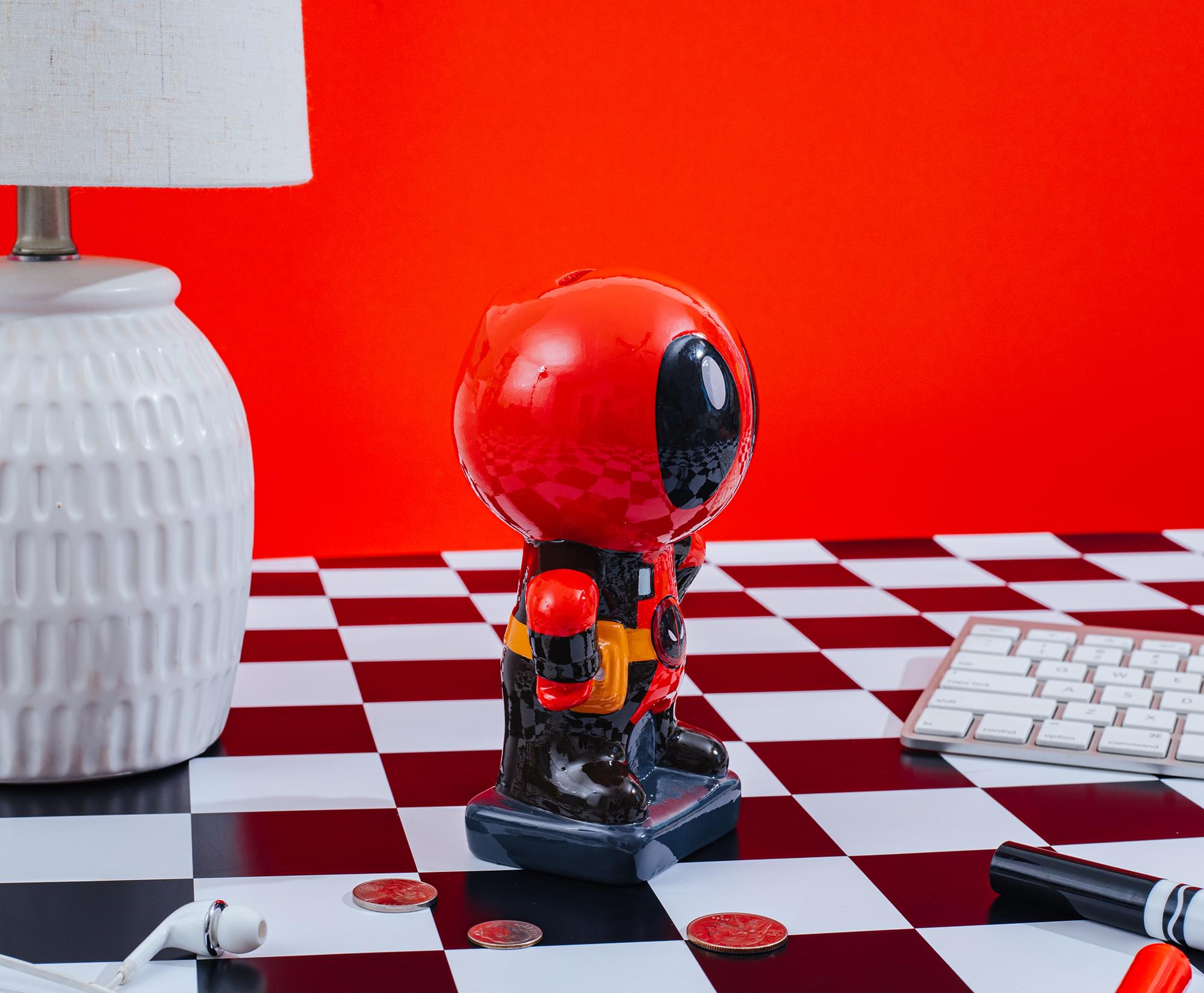 Marvel Deadpool Chibi 9-Inch Ceramic Money Bank